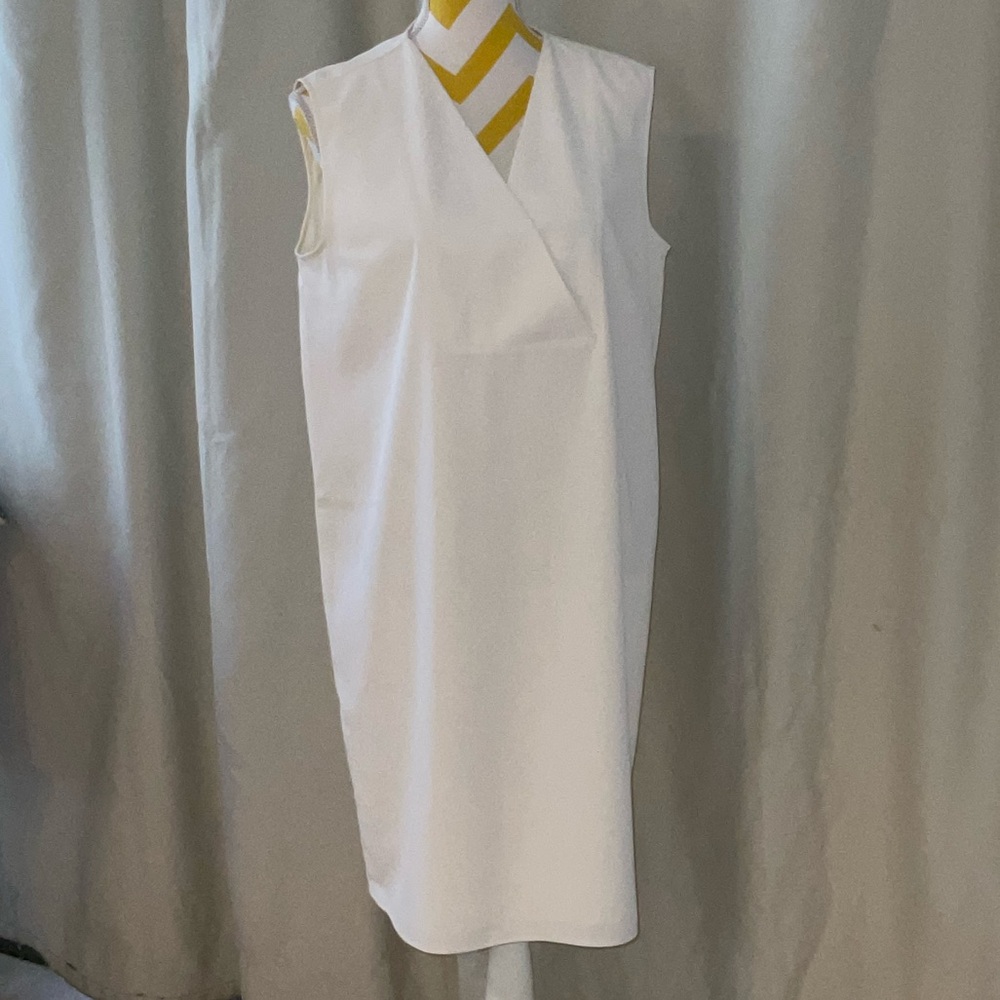 Uniqlo White Midi Dress